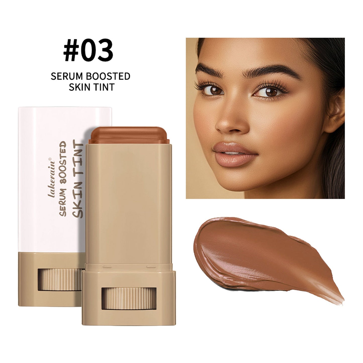 Lakerain Multicolor Brightening Skin Foundation Stick
