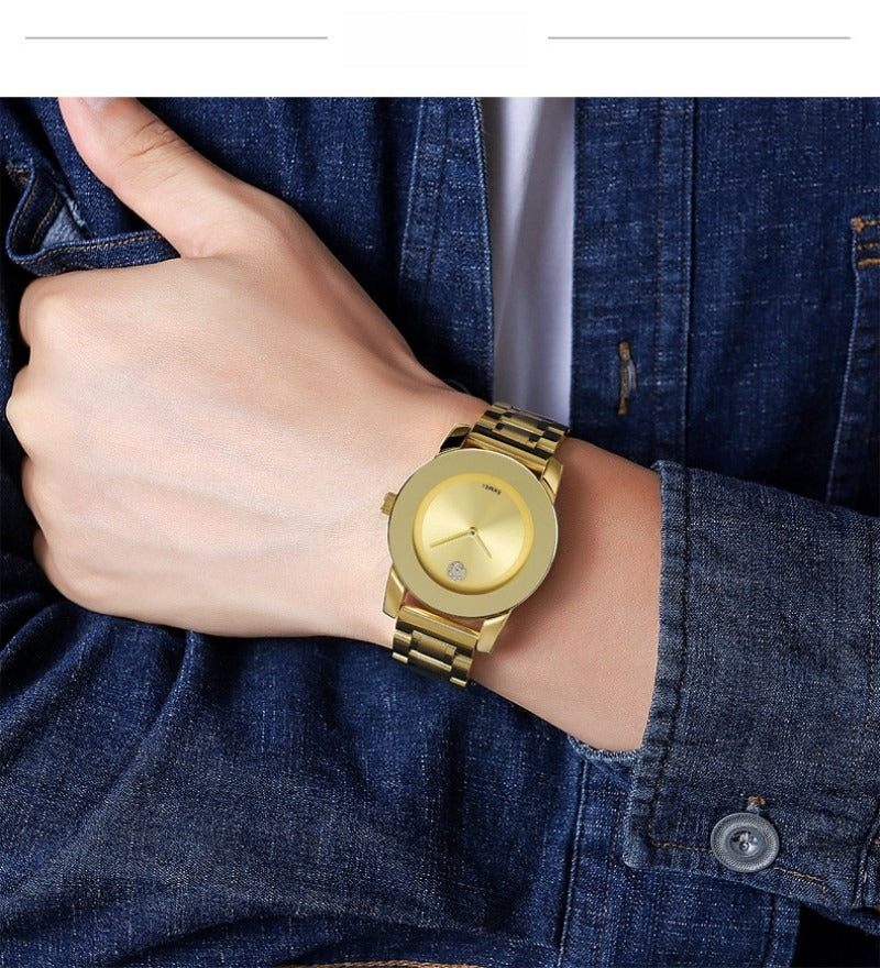 Stainless Steel Waterproof Quartz Watch
