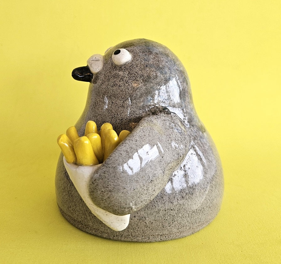 Bryce with the Fries (Pigeon with Chips)
