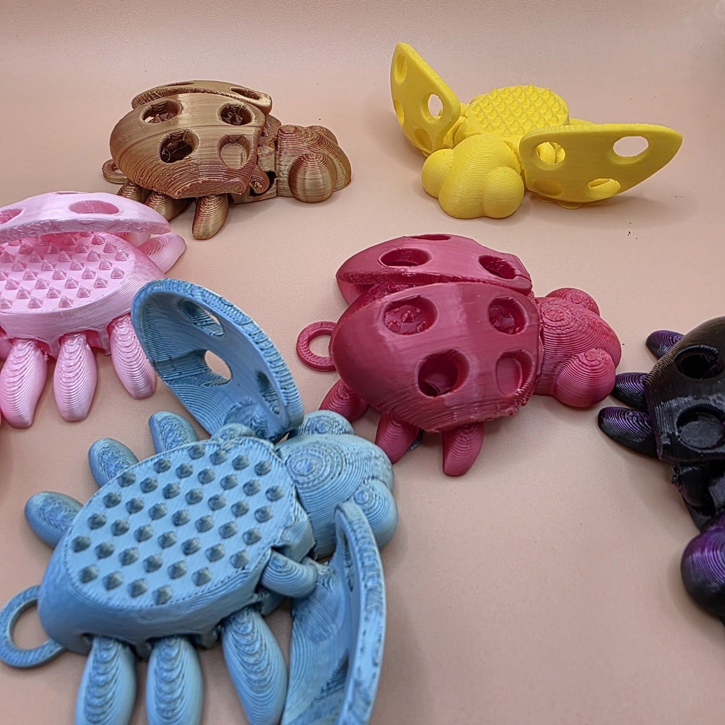 3dFidgets LilyBug Sensory ladybird ADHD AUTISM STIM