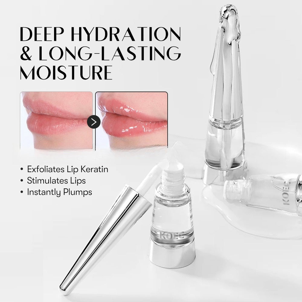 Black Silver Transparent Lip Oil