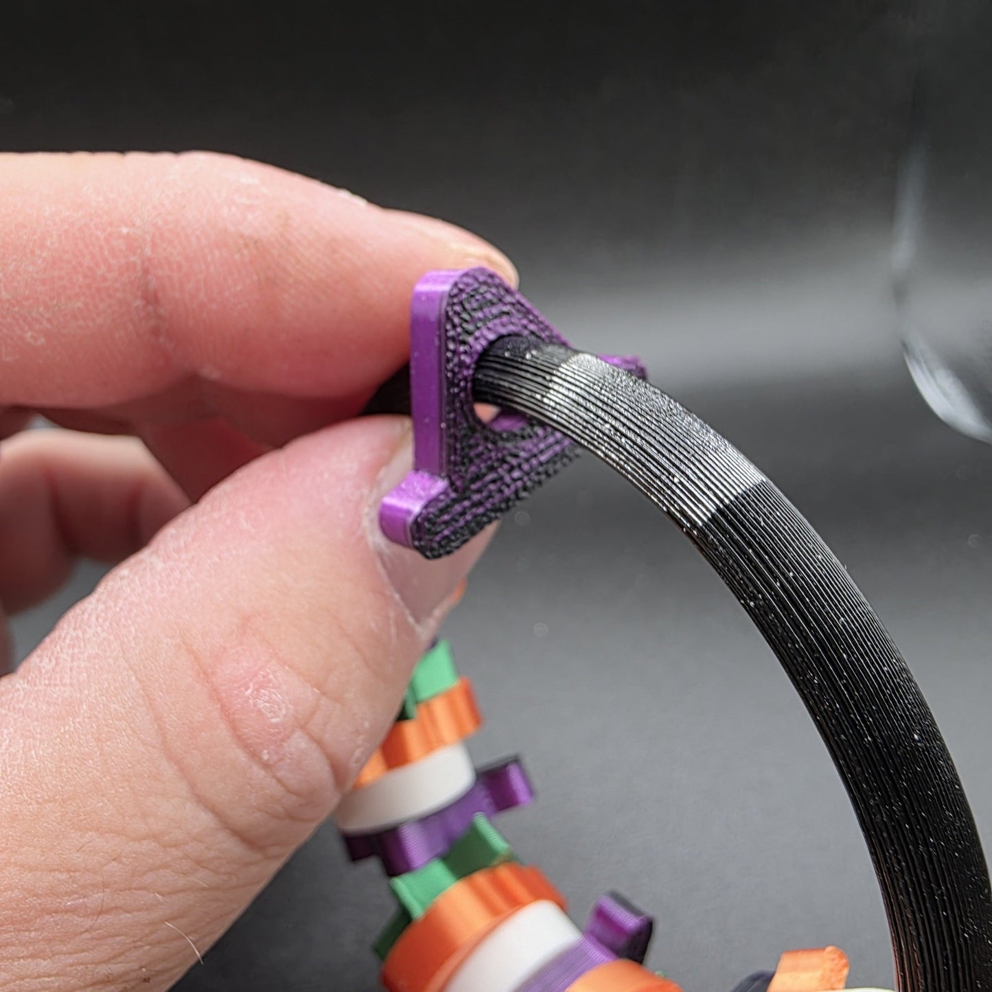 3dFidgets Halloween spooky themed fidget hand stimming bead roller