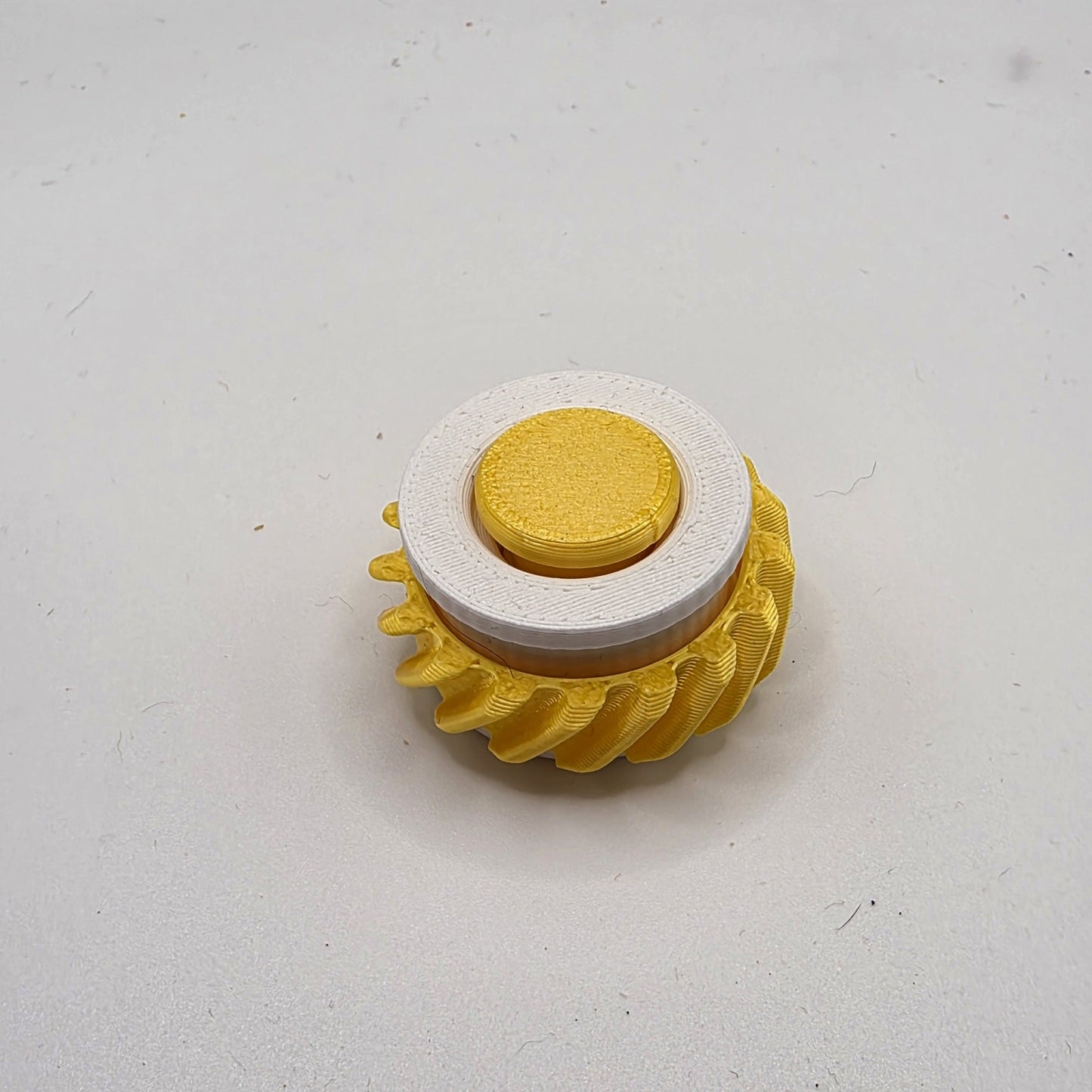 3dFidgets Button Ring - Vibrant Colors with Textured Design for Enhanced Fidgeting Experience