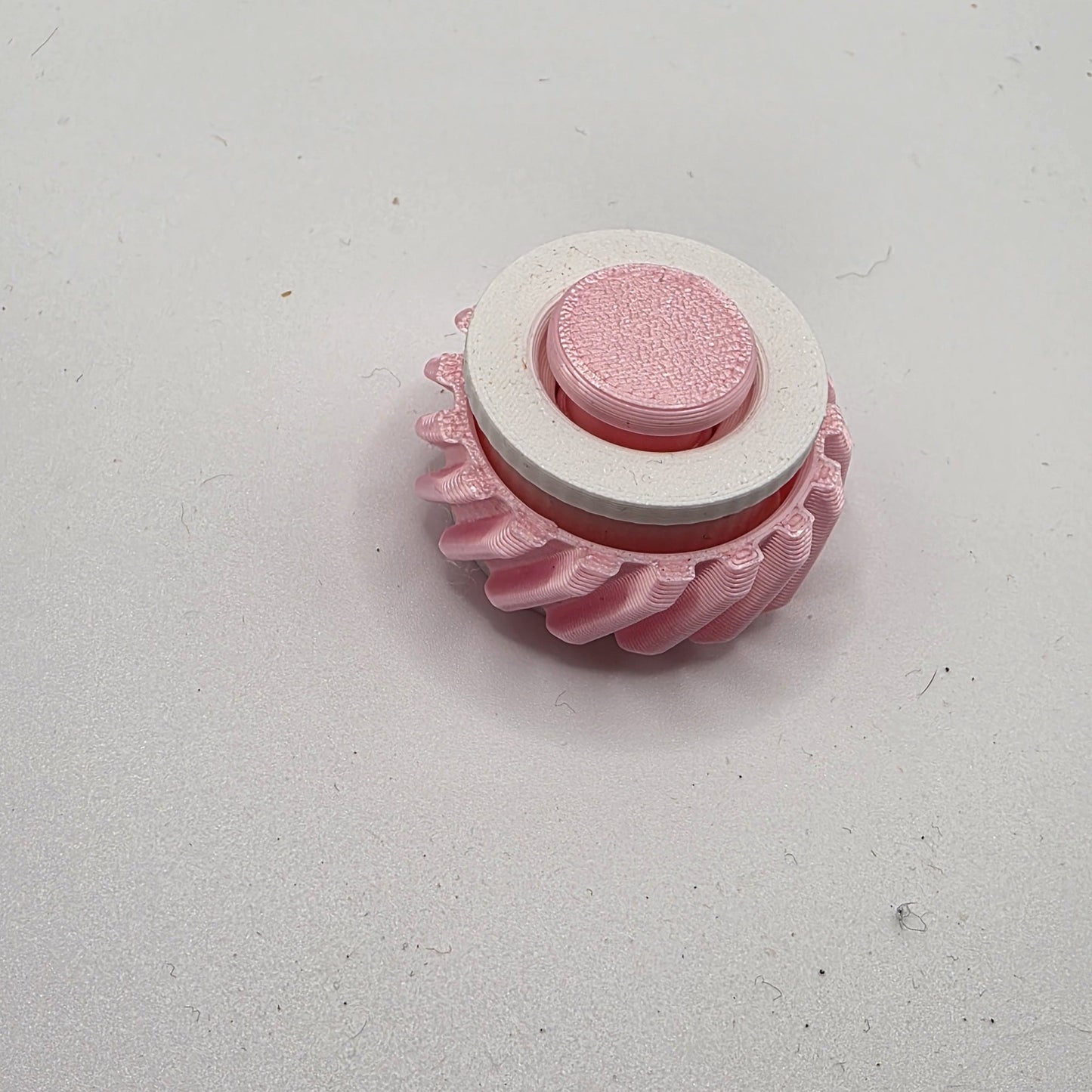 3dFidgets Button Ring - Vibrant Colors with Textured Design for Enhanced Fidgeting Experience