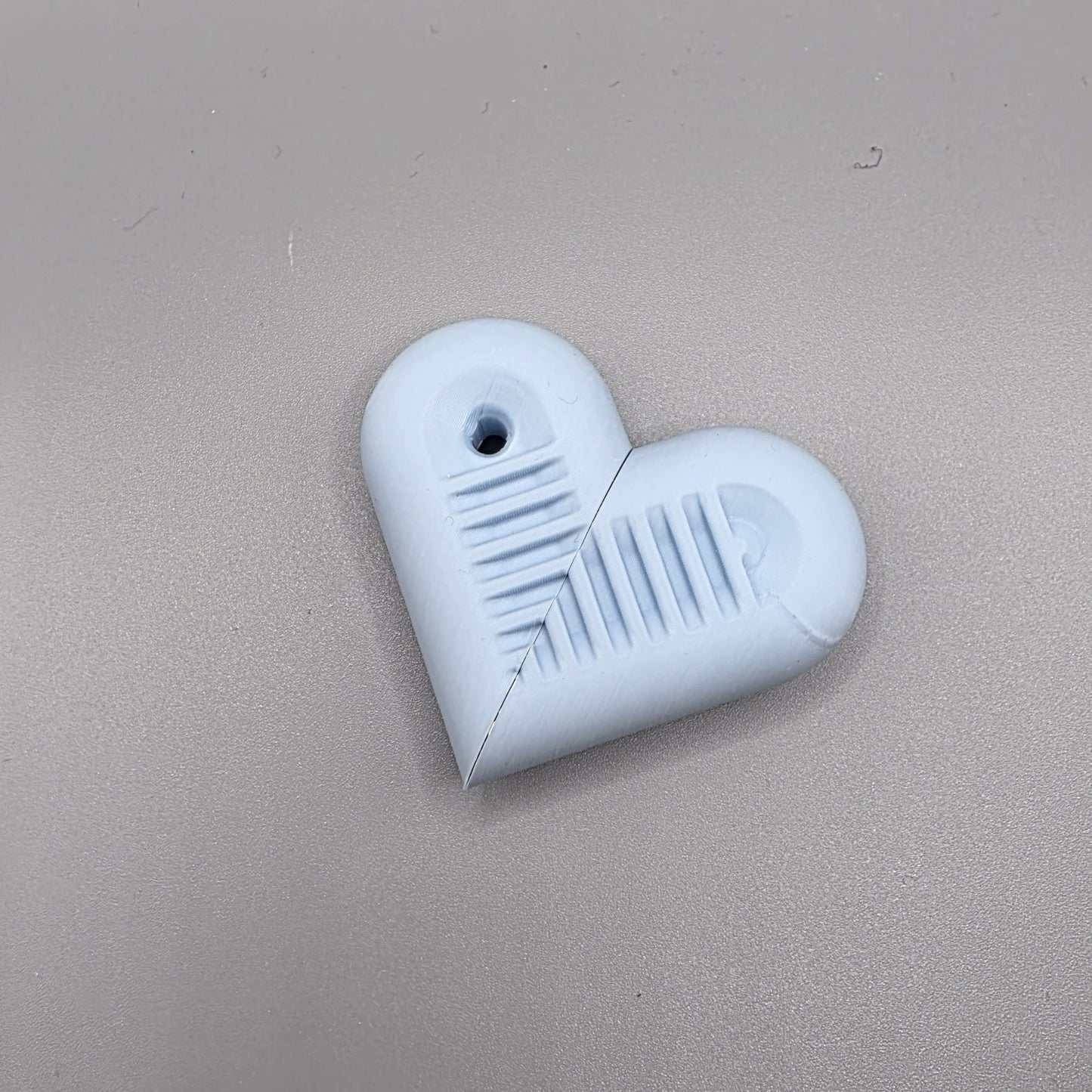 sensit heartSnap - Magnetic snap finger toy in heart shape with textured inside perfect for ADHD, autism and neurodivergent people