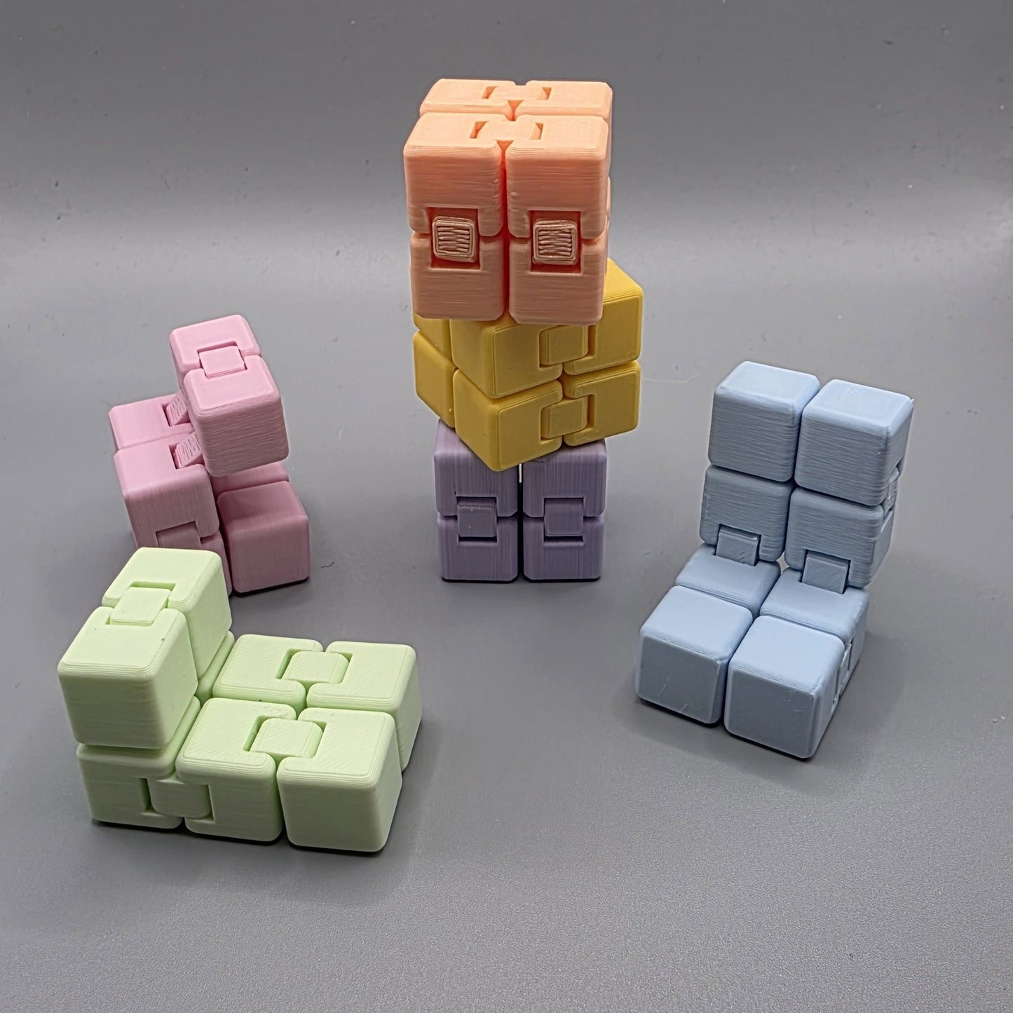 sensit  Mini Infinity Cube colourful fidget infinity Cube for idle hands trending fidgety toy