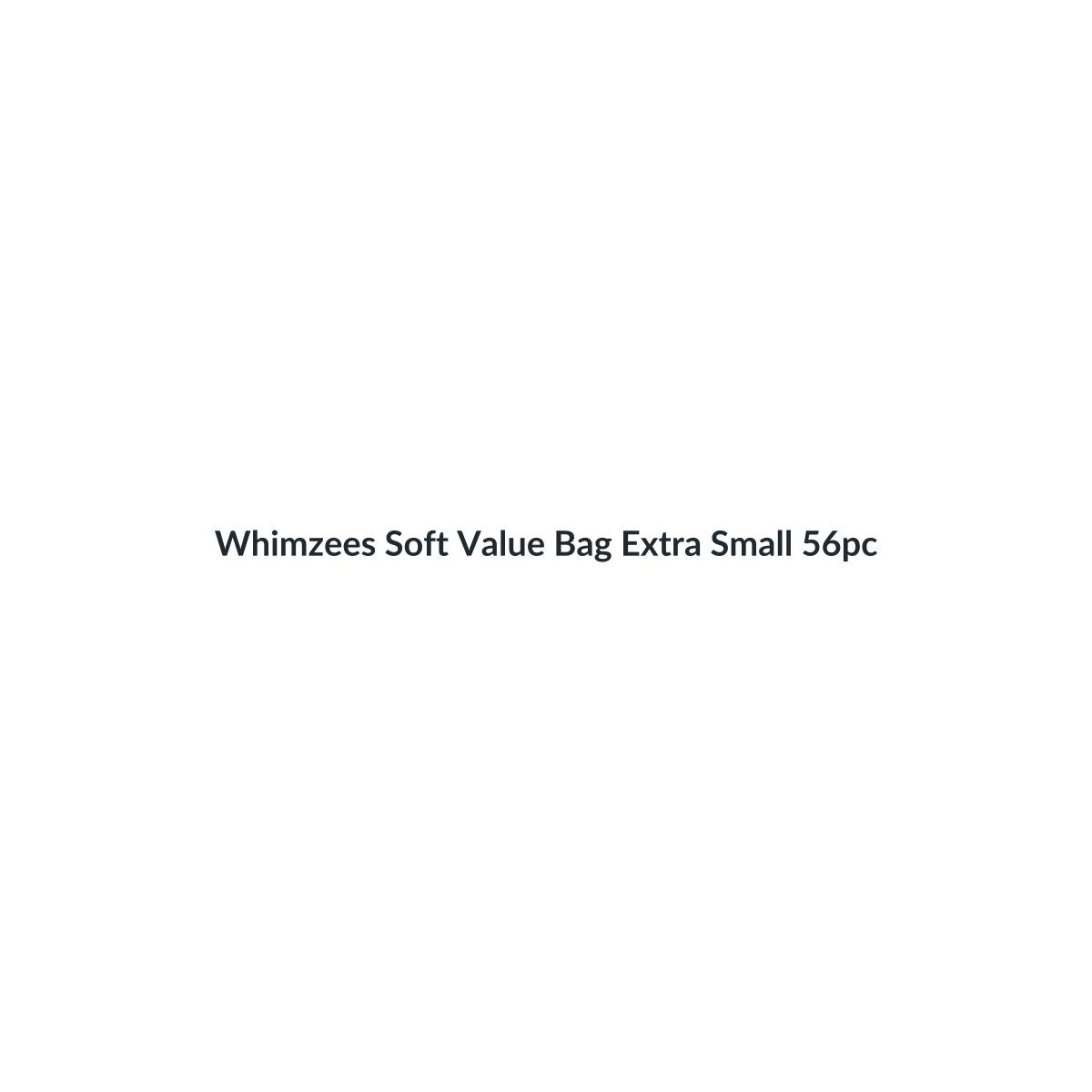 Whimzees Soft Value Bag Extra Small - Case of 6