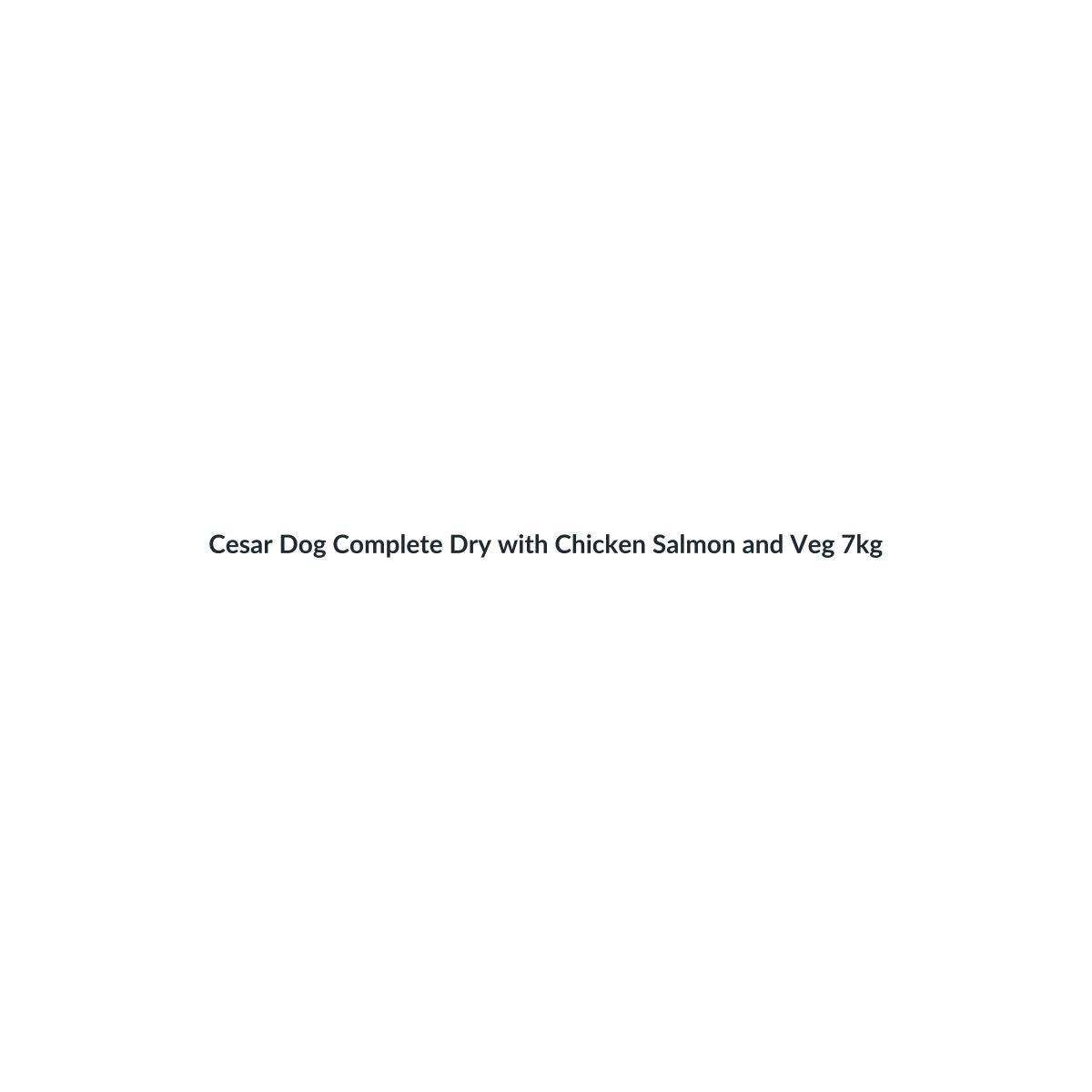 Cesar Dog Complete Dry with Chicken Salmon and Vegetables 7kg