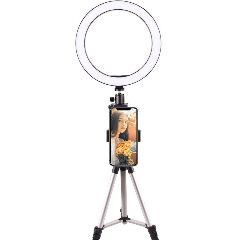 26cm LED Ring Light with Tripod Stand & Phone Clip - Professional Studio Lighting for Photography, Video & Live Streaming