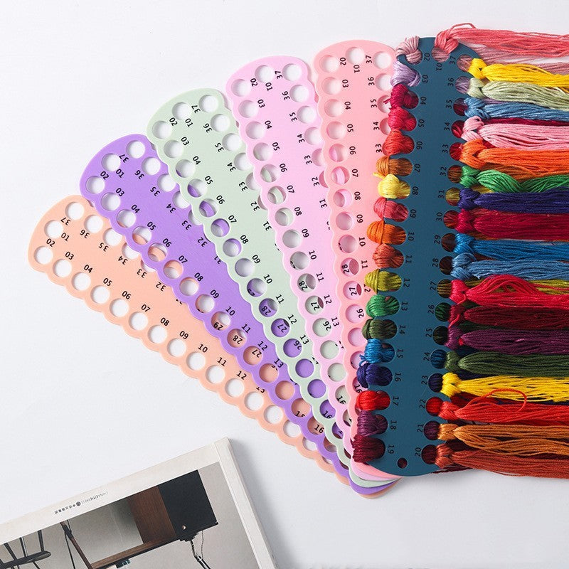 Colorful Plastic Embroidery Hoop For Cross-stitch