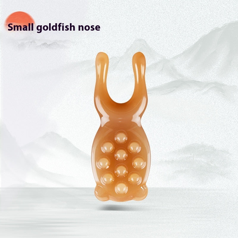Fake Cow Horn Scraping Board Facial Special Beauty Stick