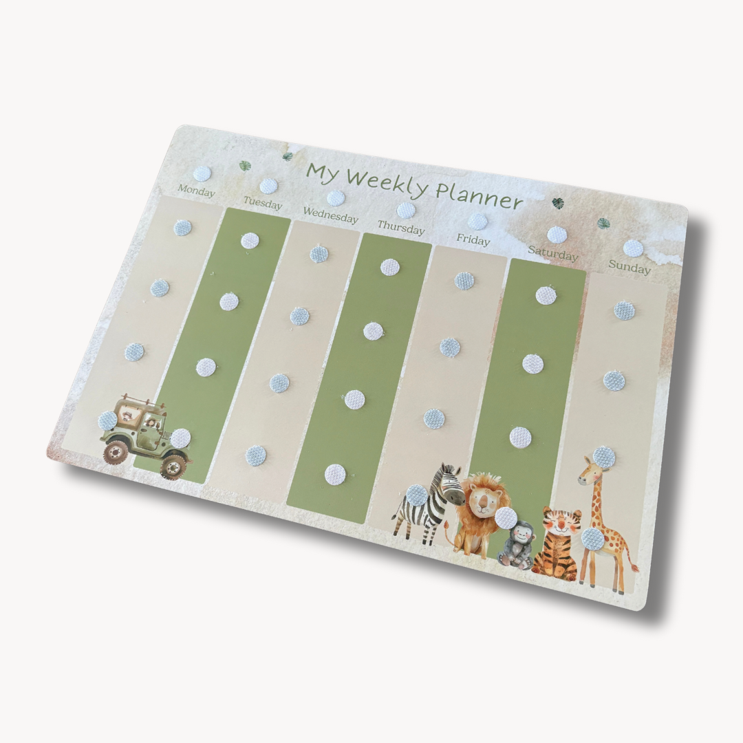 Weekly Planner for Kids A4