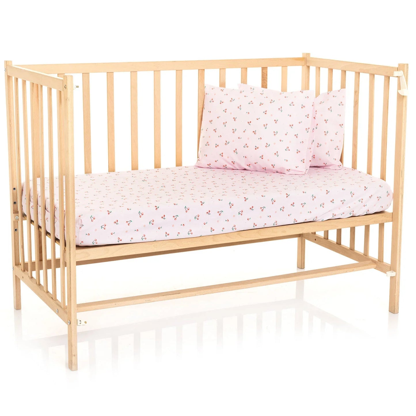 Little Dreams Girl Baby Crib Sheet - Pink