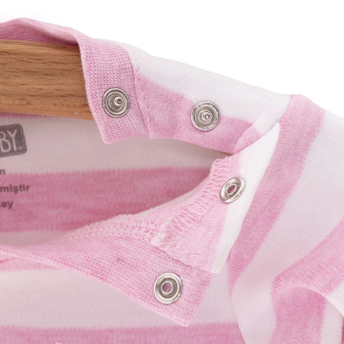 HelloBaby Unisex Sweatshirt-Footless Bottom - Light Pink