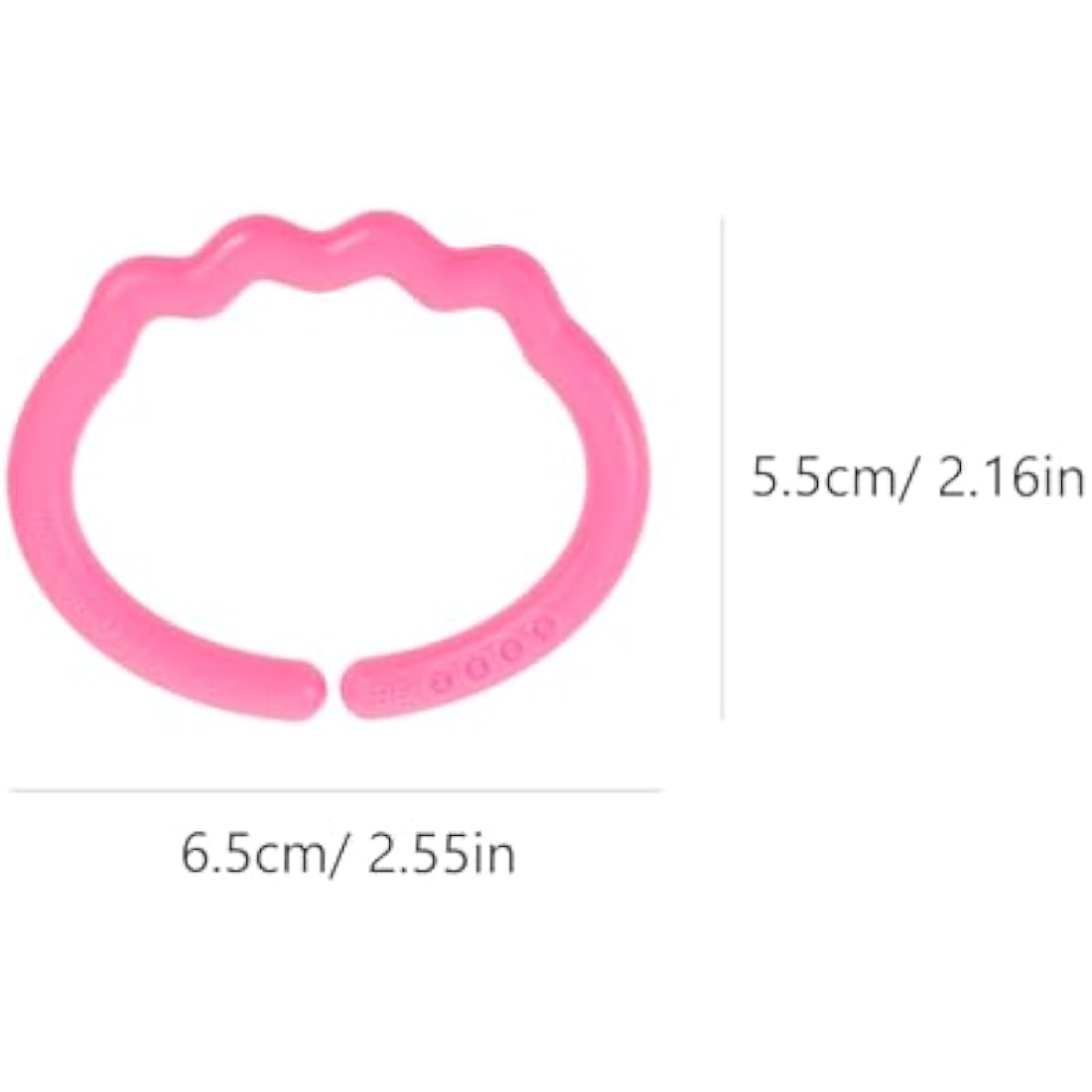 YeahiBaby 24pcs Baby Teether Ring Link Rings Toys Infant Links Rattle Strollers Crib Travel Toys