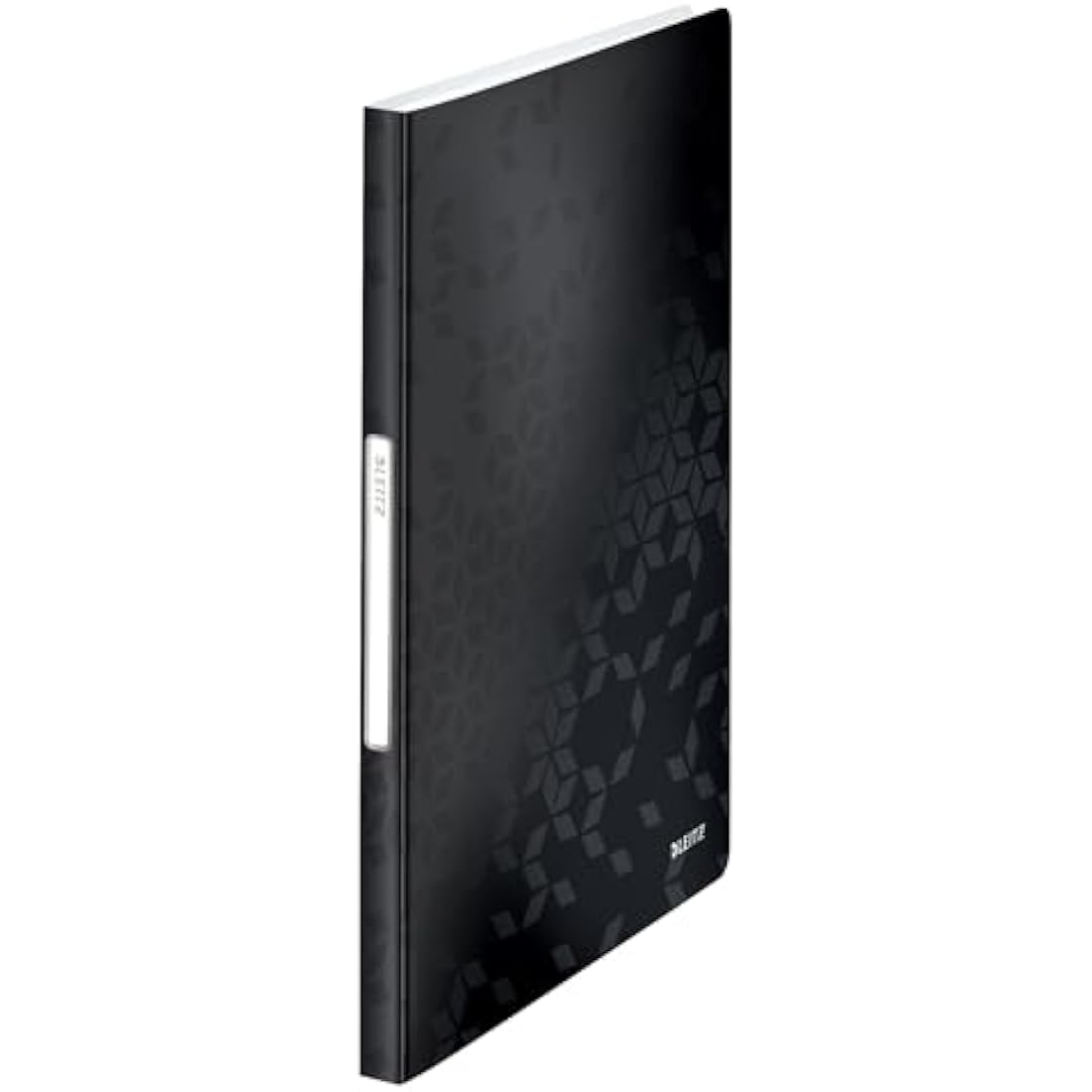 Leitz A4 Display Book, 40 Pockets, 80 Sheet Capacity, Transparent Pockets, Black, WOW Range, 46320095