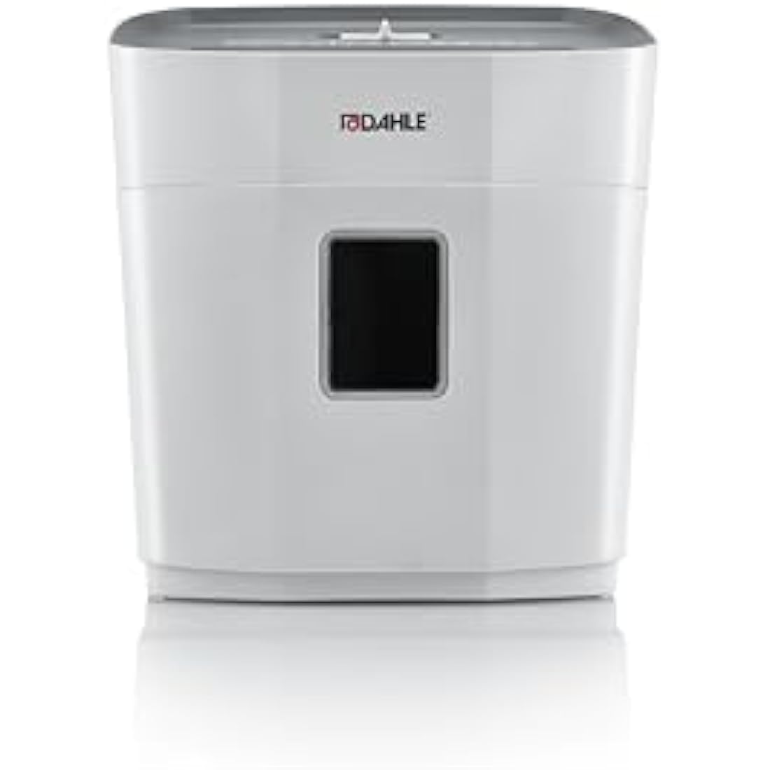 Dahle PaperSAFE 120 Paper Shredder (8 Sheets, Oil-Free, Jam Protection, Cross-Cut, for Home-Office) Grey,36.6 x 34.7 x 21.7cm