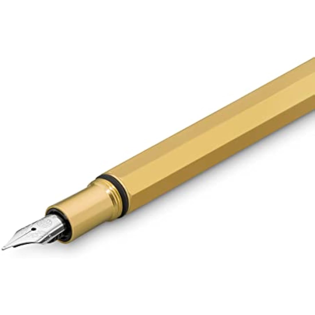 Kaweco SPECIAL Fountain Pen Brass I Premium Brass Fountain Pen for Ink Cartridges I Exclusive Fountain Pen 17 cm I Nib: EF (Extra Fine)
