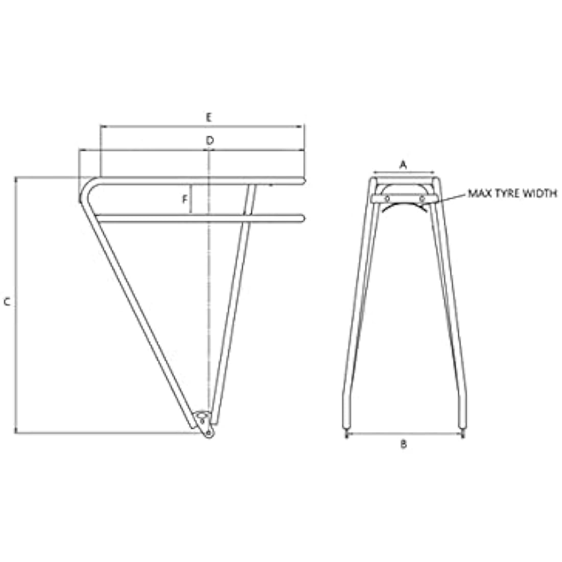 Tortec Velocity Hybrid Rear Rack: