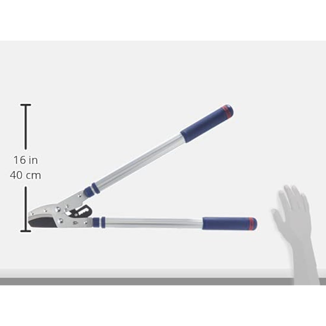 Spear & Jackson 8100RS Razorsharp Ratchet Anvil Lopper - Powerful Progressive Carbon Steel Blades for Smooth Easy Cutting - Twist & Lock Mechanism - Extends to 72cm (28") - Ergonomic Comfort Grips