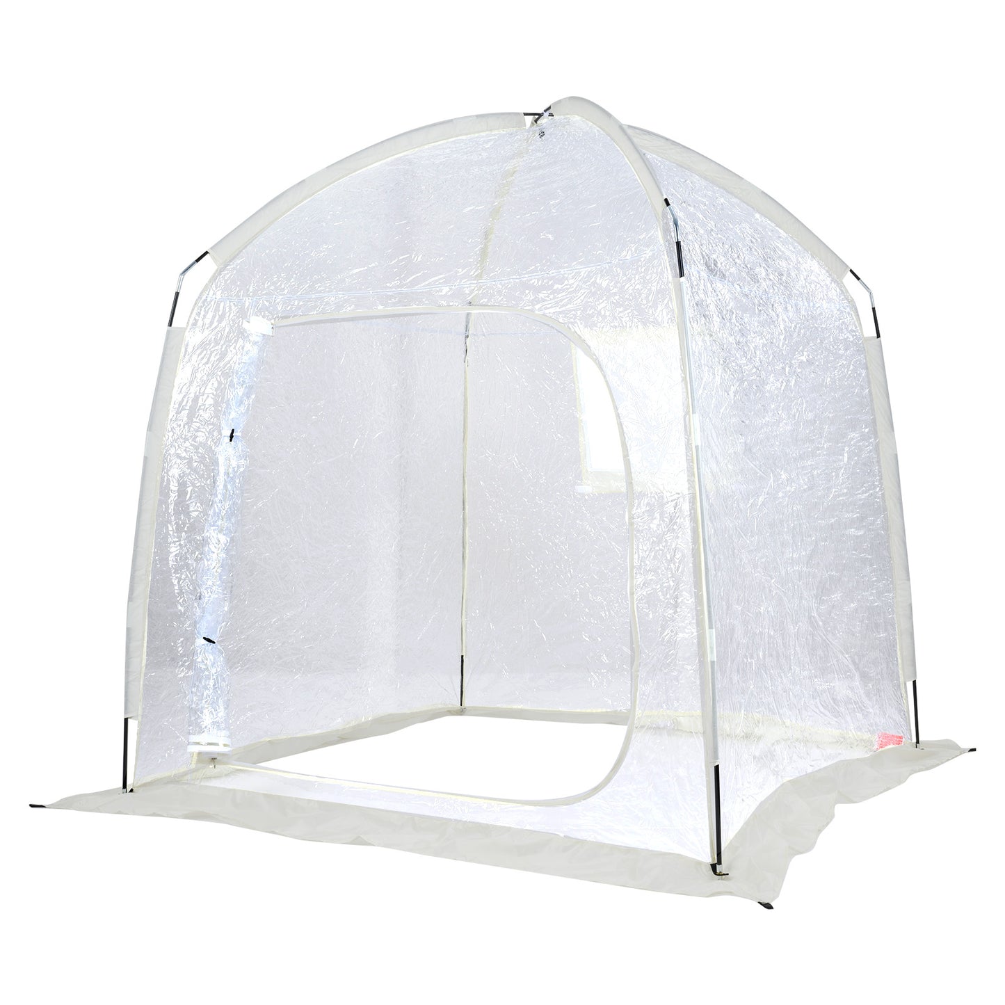 215 x 215 CM All Weather Pod Sports Tent for 2-4 People Outdoor Clear Bubble Tent