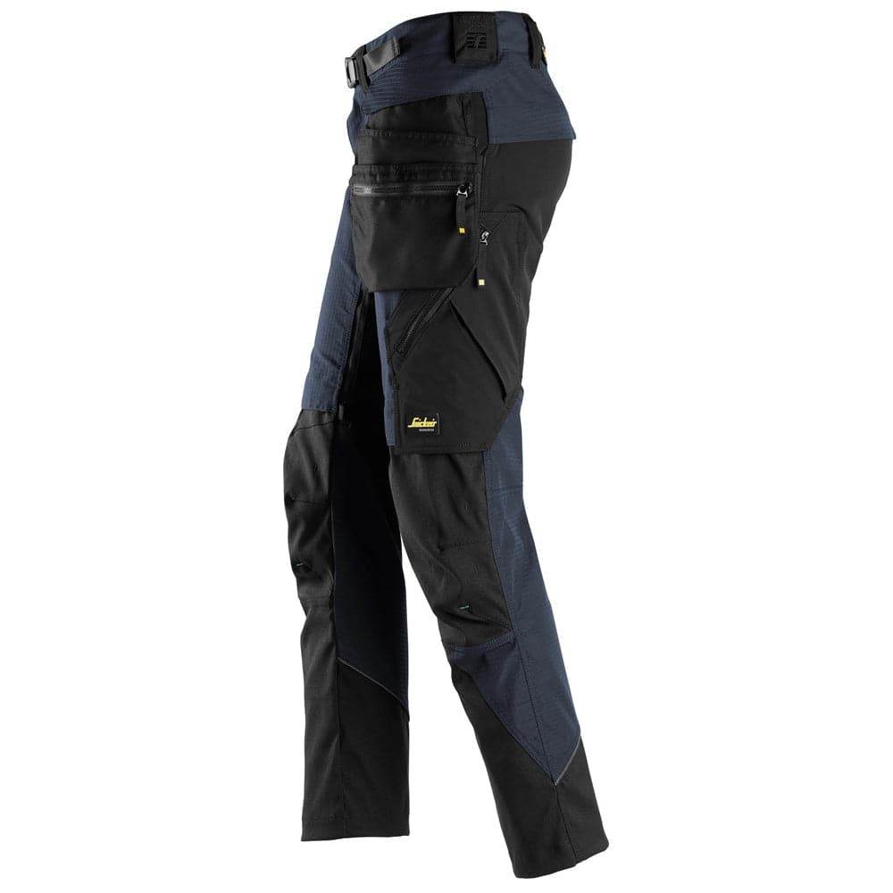Snickers 6972  FlexiWork, Work Trousers+ Detachable Holster Pockets Navy Blue 38" Waist 32" Leg Snickers Size 54