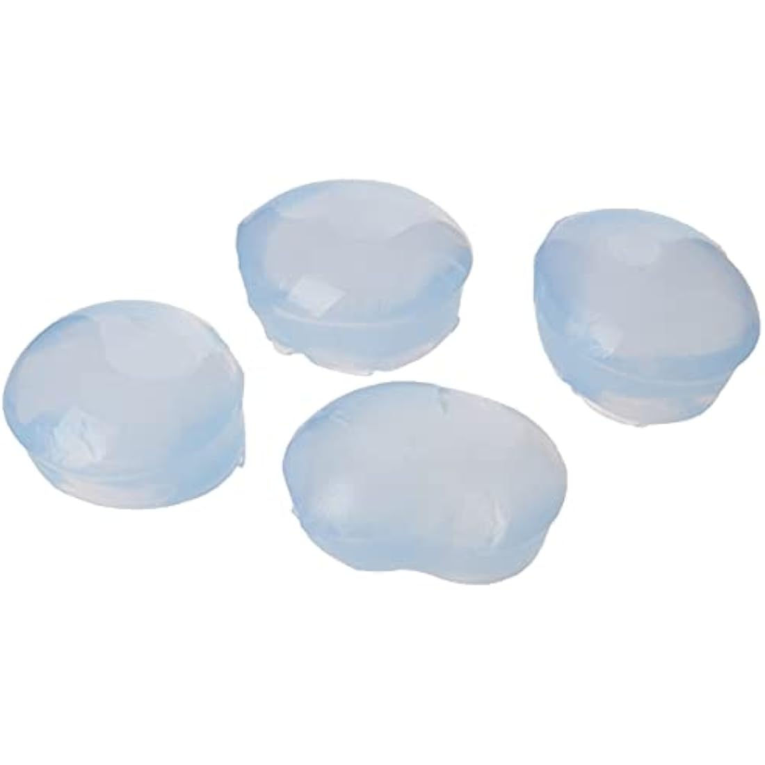 Zoggs Silicone Reusable Ear Plugs for Swimming And Watersports, Clear, Pack of 4