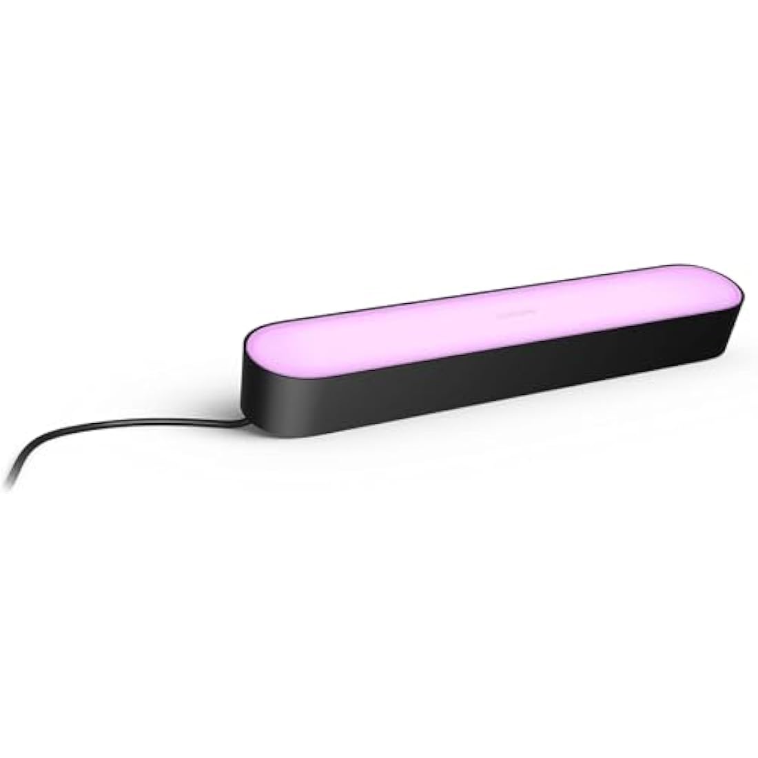 Philips Hue Play White and Colour Ambiance Smart Light Bar Double Pack Base Unit, Entertainment Lighting for TV and Gaming (Works with Alexa, Google Assistant and Apple HomeKit), Black