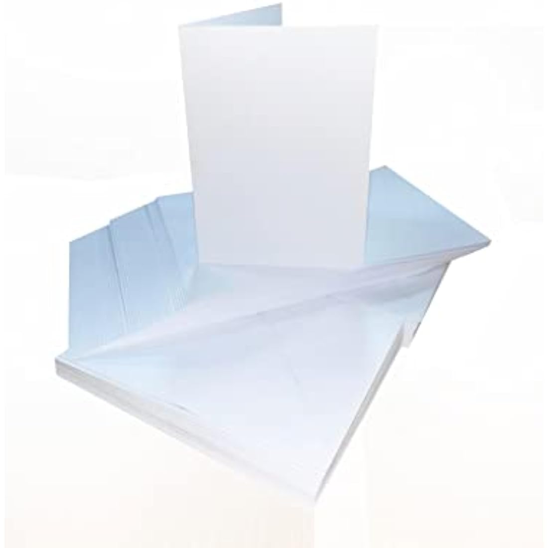 Craft UK 2383 Premium 40, 300 GSM C6 White Card & Envelopes