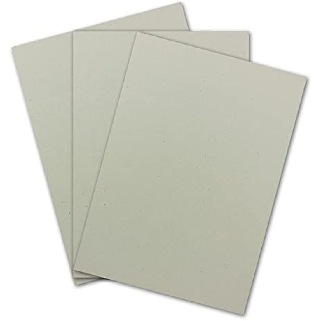 Pack of 20 DIN A3 (29.7 x 42 cm), Thickness: 3 mm (0.3 cm), grammage 1800 g/m², Grey Cardboard for Crafts, Model Making, Binding.