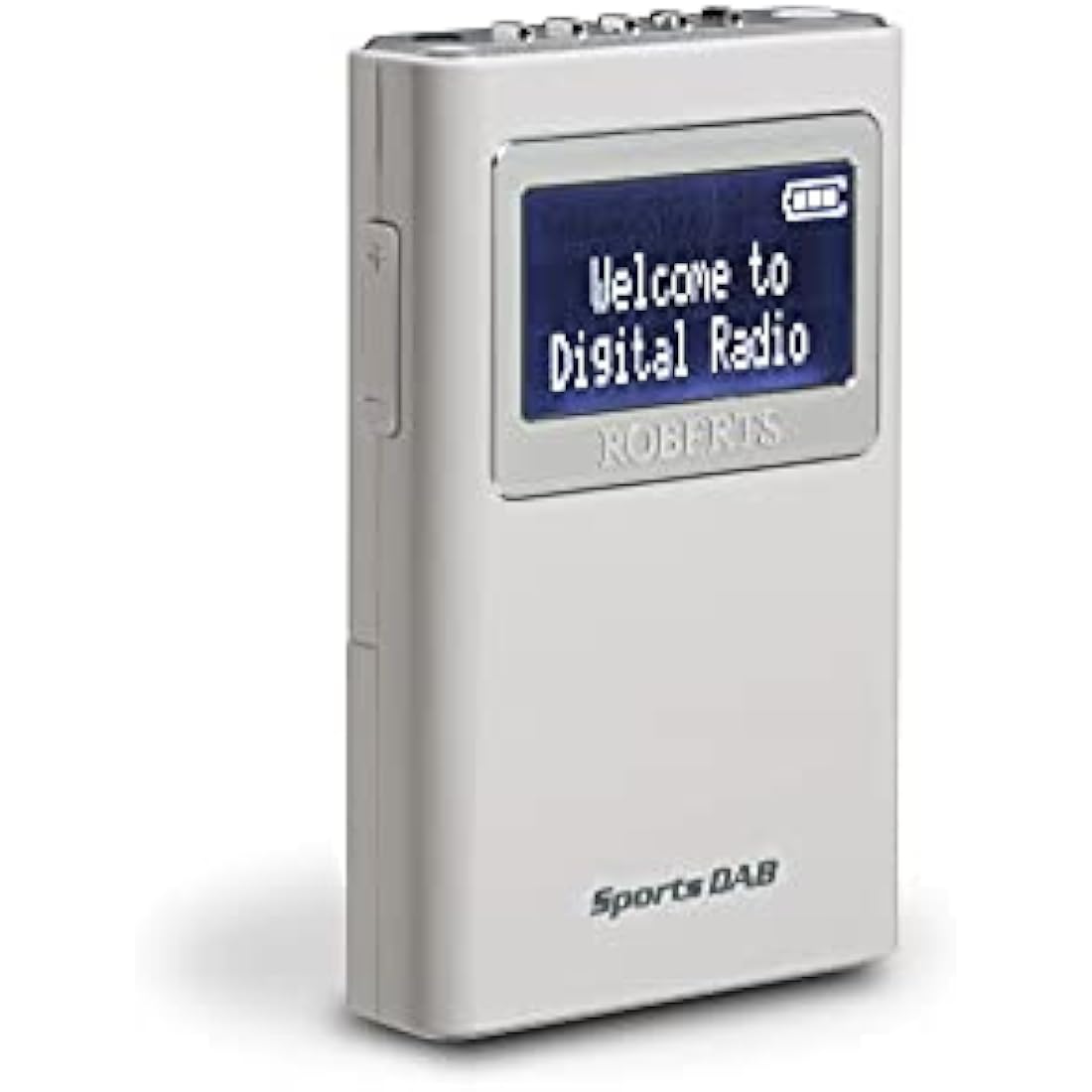 Roberts SPORTS DAB5 Personal DAB/FM/AM Radio, White