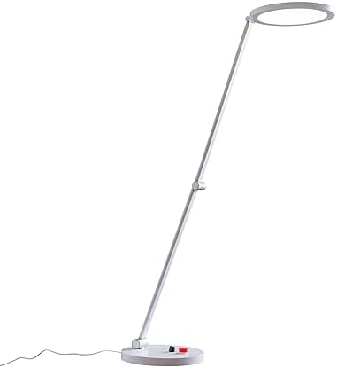 Daylight Tricolor LED Dimmable Eye Caring 3 Colour temperatures, 95+ CRI, Designed with Bold and Visible switches, Table Lamp, White