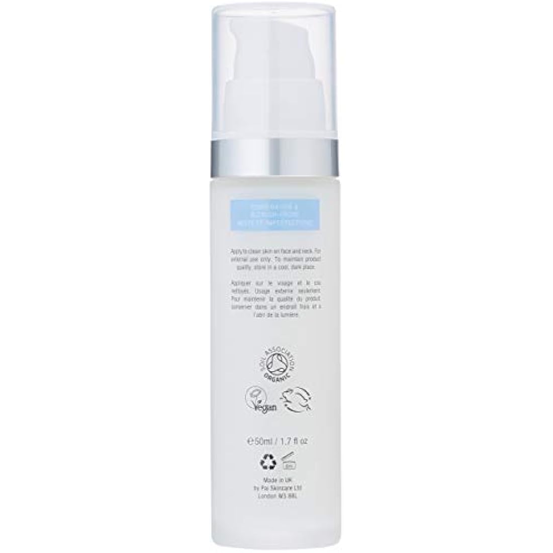 Pai Skincare | THE PIONEER Mattifying Moisturiser for Combination & Oily Skin, Hypoallergenic, B-Corp, Organic. 50ml