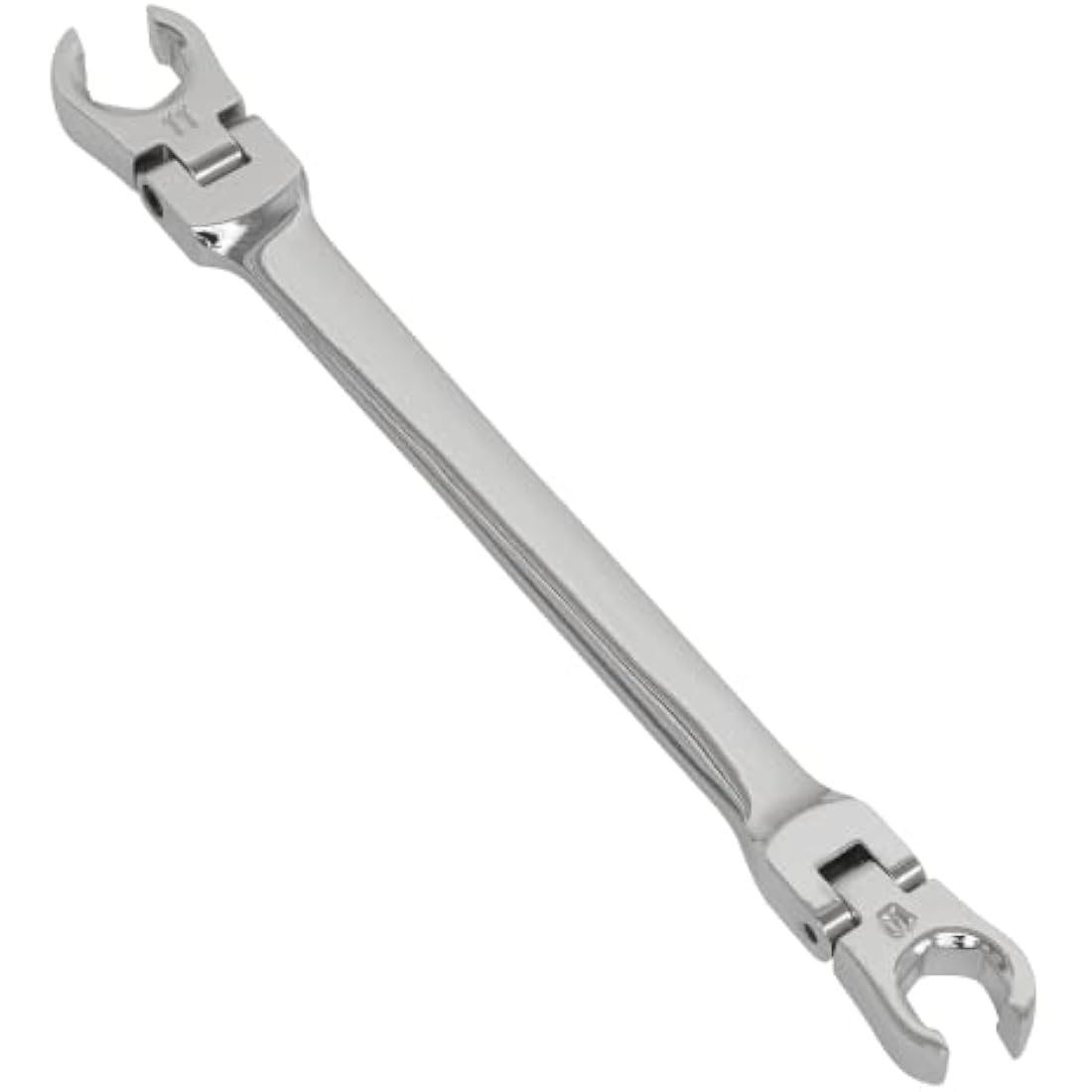 Sealey AK26521 10 x 11mm Flexi-Head Flare Nut Spanner, Red