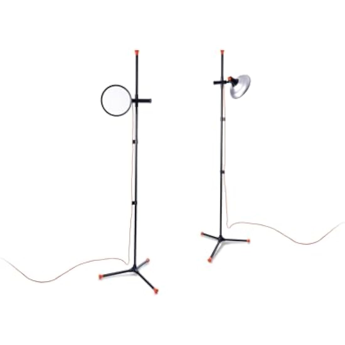 Daylight Artist Studio Lamp 2-6,000 Lux LED with 95+ CRI, 24cm -Wide Shade, Black