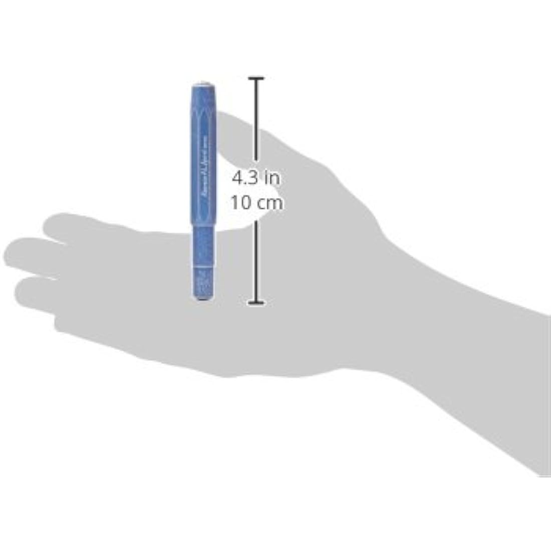Kaweco Al Sport Stonewashed EF Fountain Pen, Blue