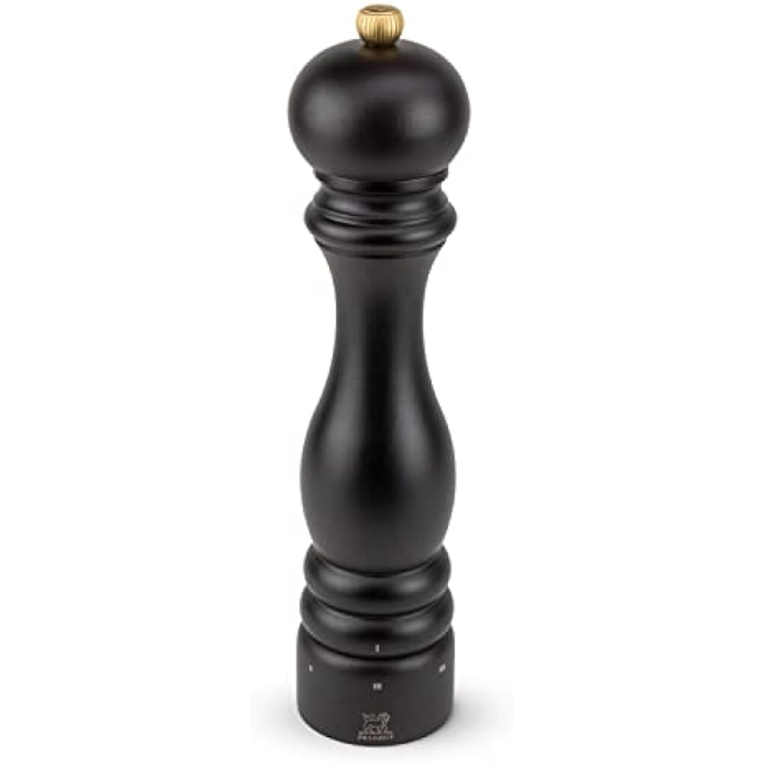 PEUGEOT - Paris u'Select 27 cm Pepper Mill - 6 Predefined Grind Settings - Made with PEFC Certified Wood - Made in France - Chocolate Colour