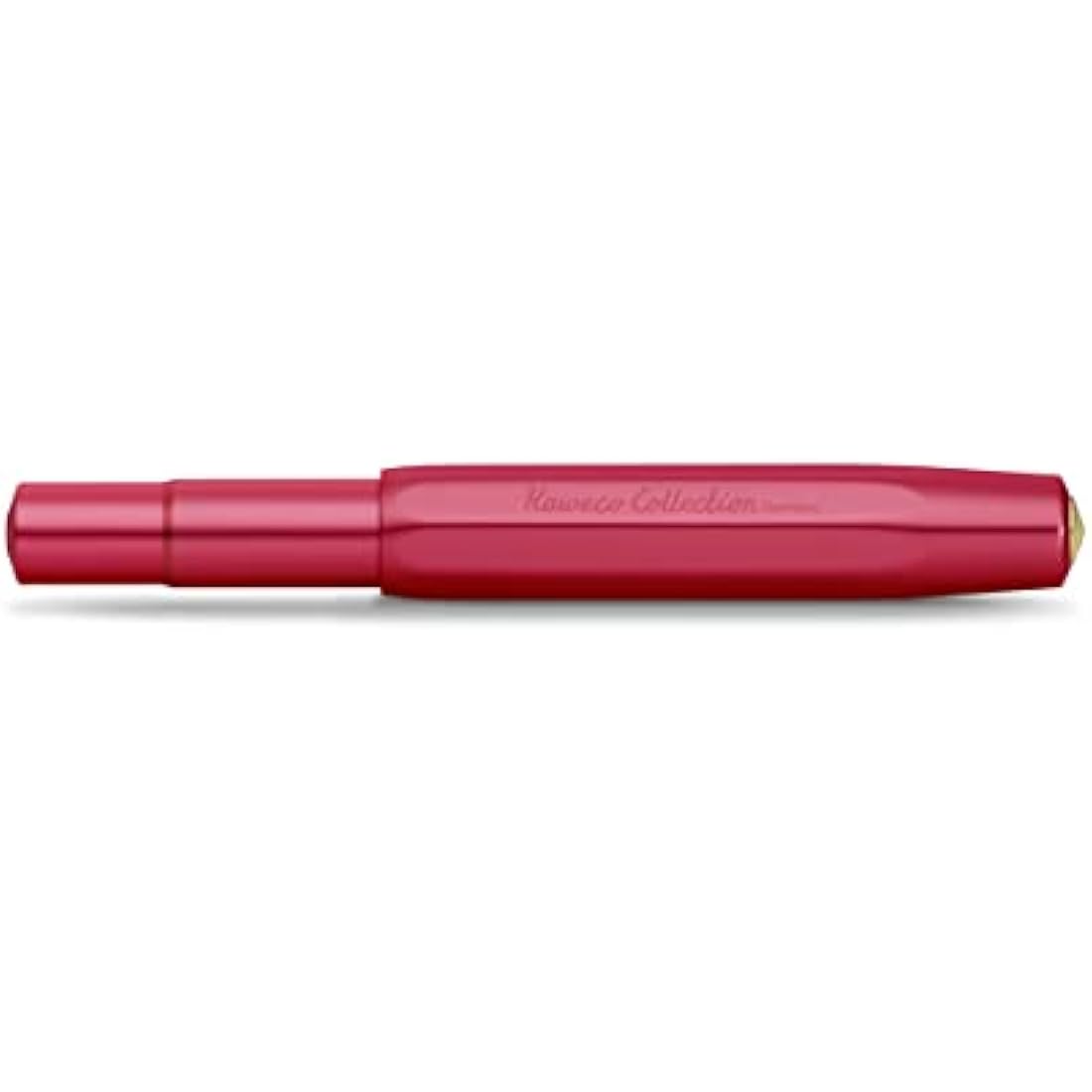 Kaweco COLLECTION Fountain Pen Ruby I Premium Reservoir Pen with Steel Nib for Ink Cartridges I Sport 13 cm I Nib: B (Broad)