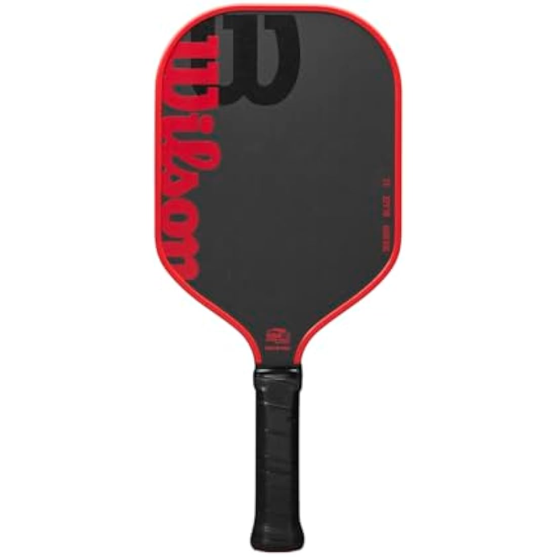 WILSON Blaze Series Pickleball Paddles - Grip Size 2-4 1/4", Black/Red