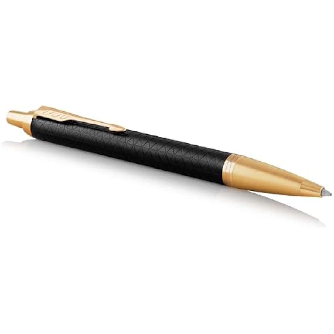 Parker IM Ballpoint Pen | Premium Black | Medium Point Blue Ink | Gift Box