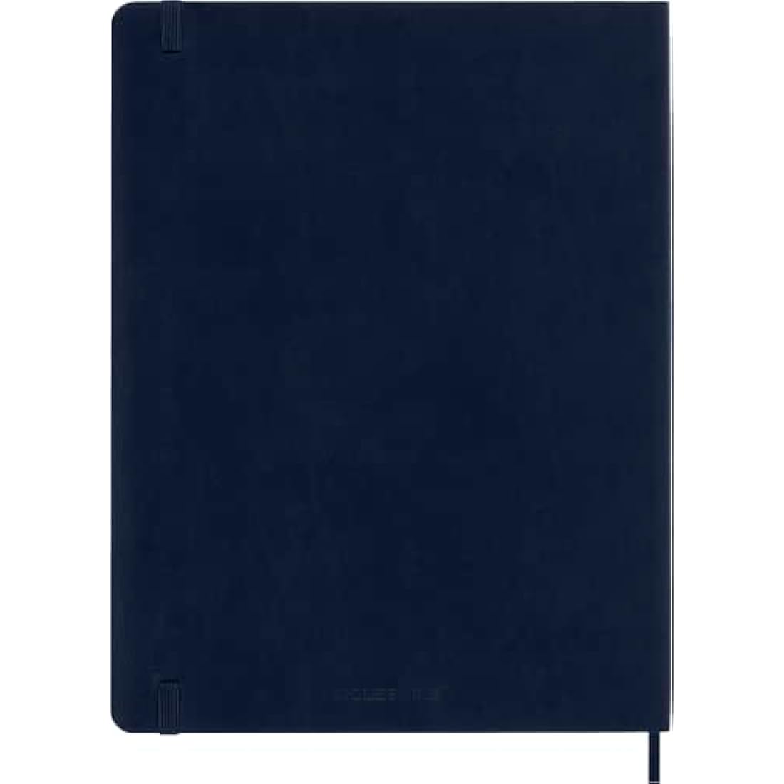 Moleskine Weekly Agenda with Space for Notes 12 Months 2024, Agenda 2024, Size XL 19x25, Soft Cover and Elastic Closure, Colour Sapphire Blue