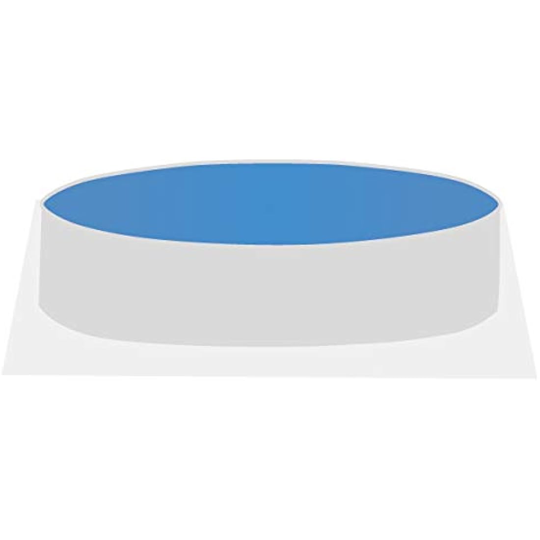 STEINBACH 011909 Round Foil Diameter 350 x 90 cm Thickness 0.3 mm Blue Overlapping