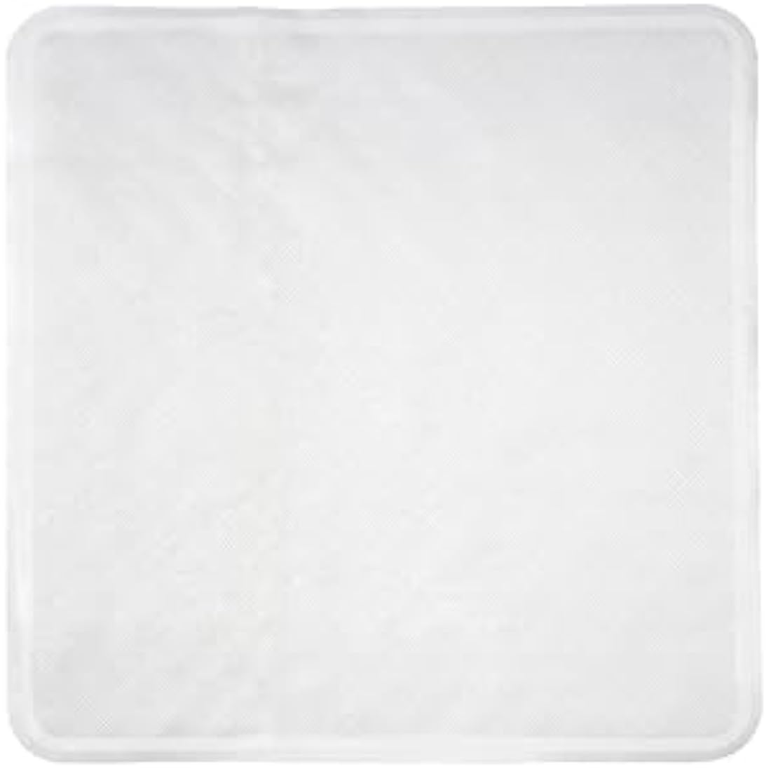 Croydex Rubagrip Square Shower Mat - Secure Grip Suction Cups for a Non Slip Shower Mat with Anti Mould and Anti-Bacterial Additive Made From Natural Rubber, 53x53cm
