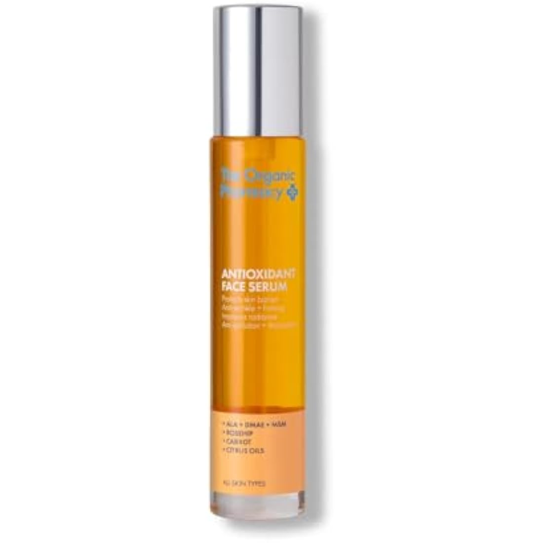The Organic Pharmacy Antioxidant Face Serum, 35ml - Oil-Serum Packed with Antioxidants - Anti-wrinkle and Firming - 99.8% Organic, 66% Natural