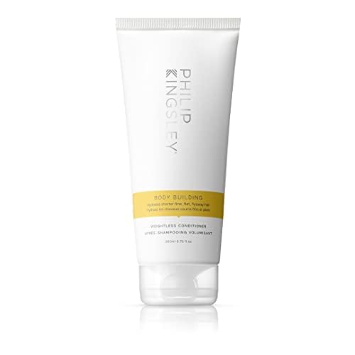 Philip Kingsley | Body Building Weightless Conditioner | Volumising Conditioner for Fine, Limp, Flat, Flyaway Short Hair | Hydrates, Thickens, Lifts