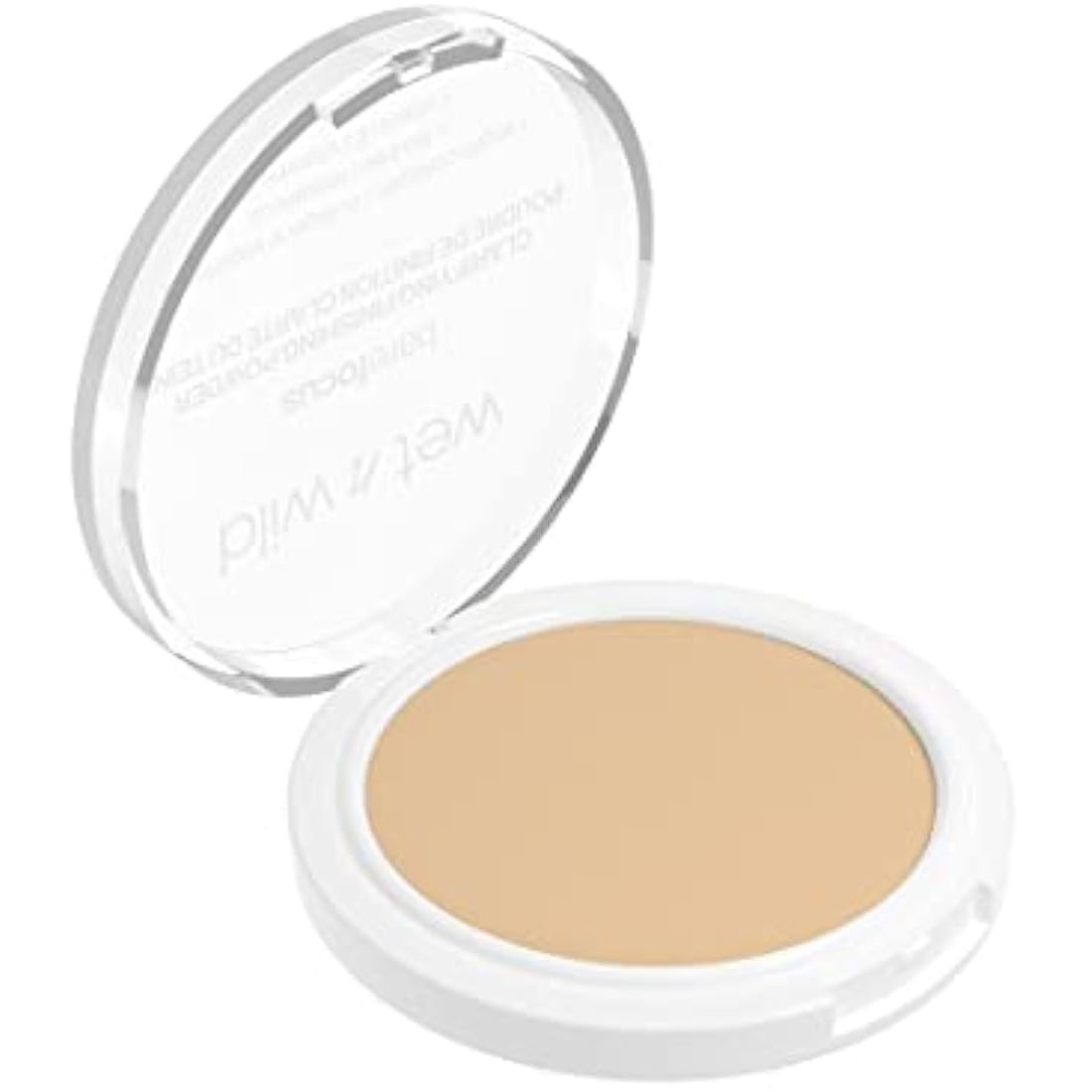 Wet n Wild, Bare Focus, Makeup Clarifying and Finishing Powder, Translucent and Matte for a Flawless Makeup Base, Long-Lasting, with Hyaluronic Acid and Vitamin E, for Light/Medium Skin Tones