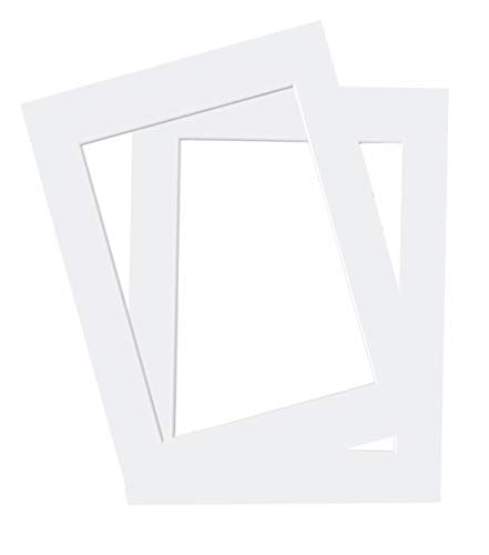 PPF (Art) Limited Two Pack Antique/Off White Picture Photo Mount Size 30x40cm fits 25x35cm