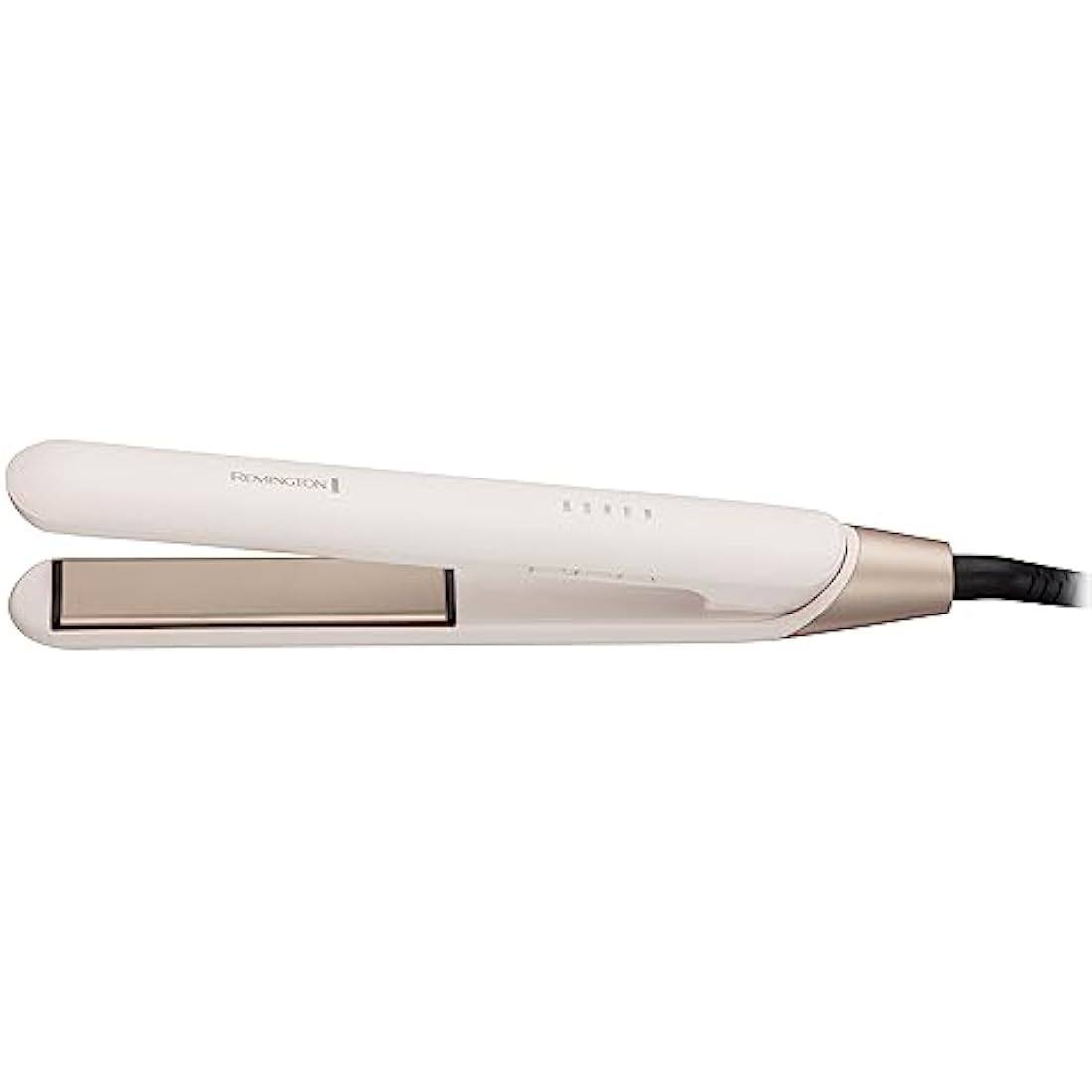 Remington Shea Soft Hair Straightener - 110mm floating coated plates, releases Micro-Conditioners to promote hairs natural shine, Digital control with 5 settings from 150-230°C,Storage pouch, S4740