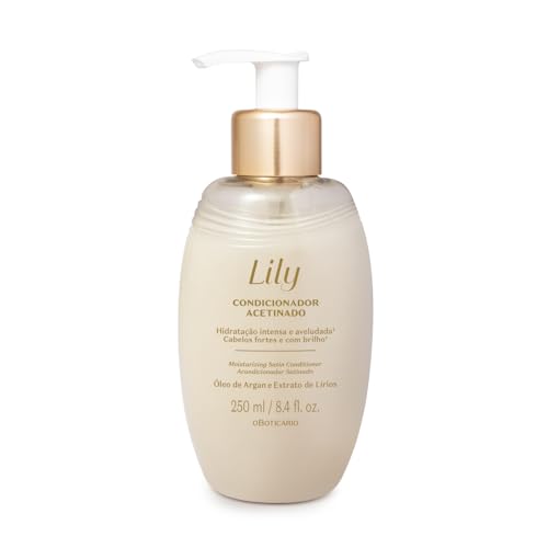 Condicionador Acetinado Lily, 250ml By O Boticário