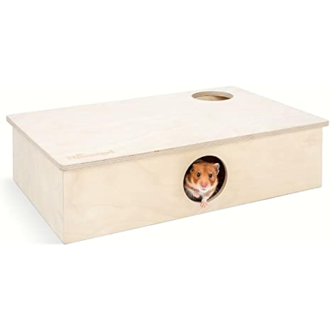 Niteangel Multi-Chamber Hamster House Maze - Multi-Room Hideouts & Tunnel Exploring Toys for Hamster Gerbils Mice Lemmings(6-Room Large)